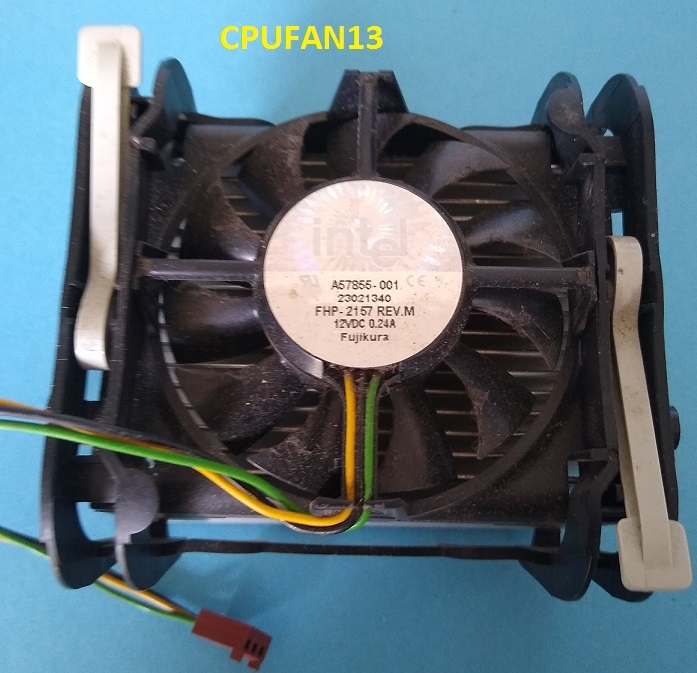 Intel A80856-002 (Nidec) 12v 0.28a Socket 478 Heatsink & Fan