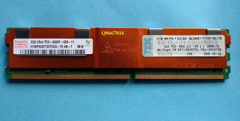 39M5790 TNC Genuine 39M5790 2GB PC2-5300 ECC Server Memory DIMM