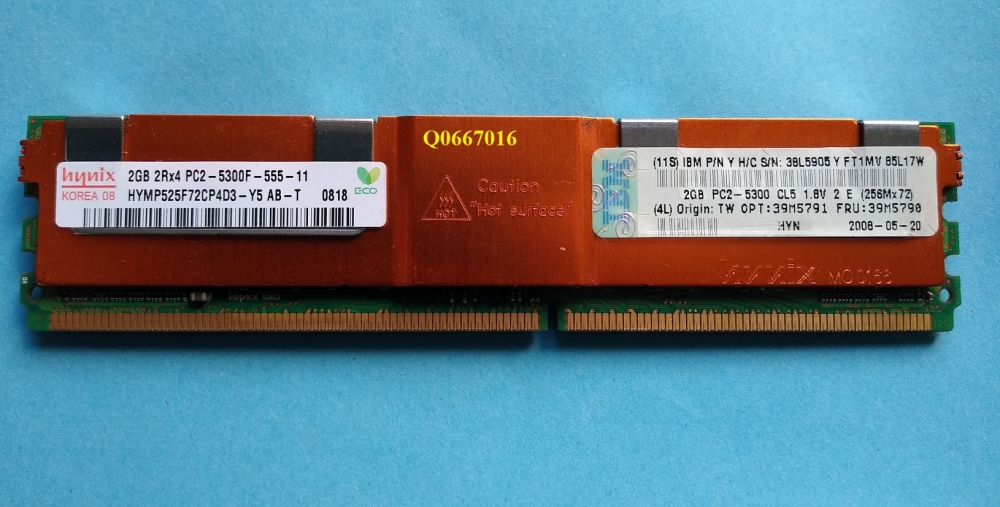 Buy used computer Memory - Server - DDR2 PC2-5300 667MHz online