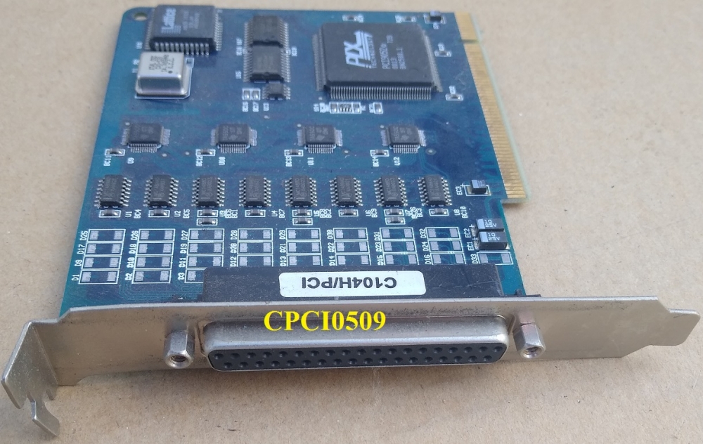 Moxa C104H/PCI - 4port RS-232 (DB9M) 16550 High Speed Communication Board