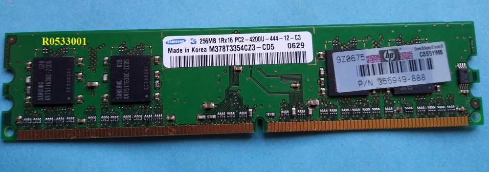 Buy used computer Memory - Desktop - DDR2 PC4200 533MHz online