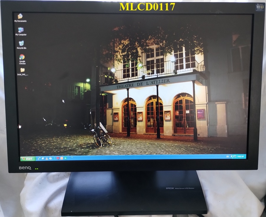 19inch BenQ FP92W (Q9W5) Widescreen LCD Monitor ; DVI & VGA ; 1440