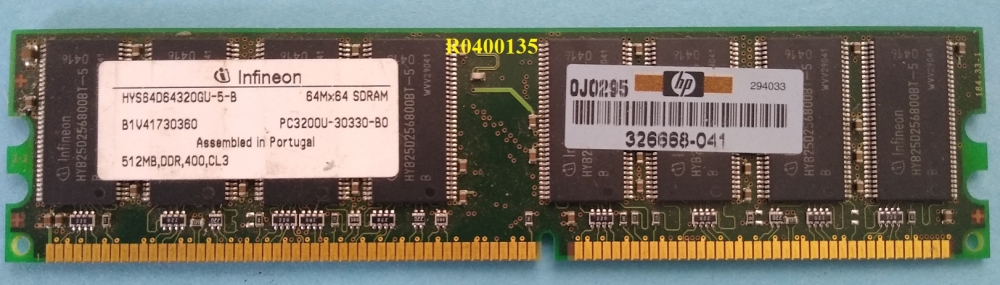 Computer Ram 512mb Ddr Pc3200 Cl3 Ddr Pc3200 1GB 400Mhz PC3200 DDR