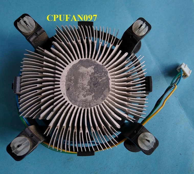 Intel E33681-001 (Foxconn) 12v DC Socket 775 Heatsink Fan