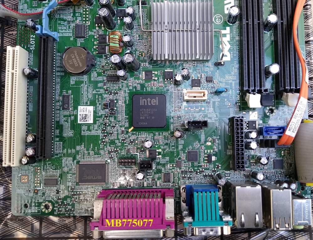Dell 03NVJ6 Optiplex 780 SFF Mainboard with Intel Core 2 Duo Dell 03NVJ6 Optiplex 780 SFF Mainboard with Intel Core 2 Duo