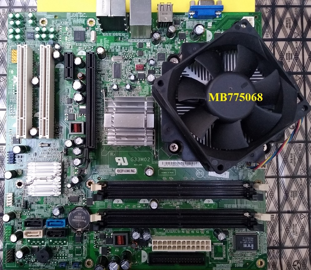 Bios Dell G33m02 Dell Vostro 200 Mainboard (P/N: 0RK936