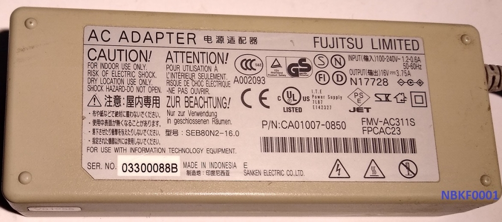 Buy used computer Notebook Parts  Accessories - Fujitsu online