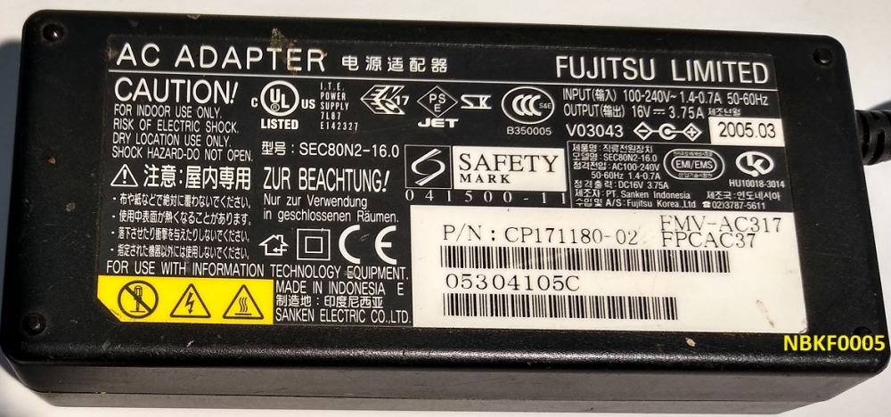 Buy used computer Notebook Parts & Accessories - Fujitsu online