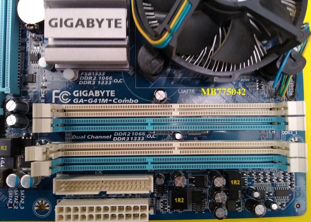Gigabyte GA-G41M-Combo Socket 775 Mainboard with Intel Core Gigabyte GA-G41M-Combo Socket 775 Mainboard with Intel Core