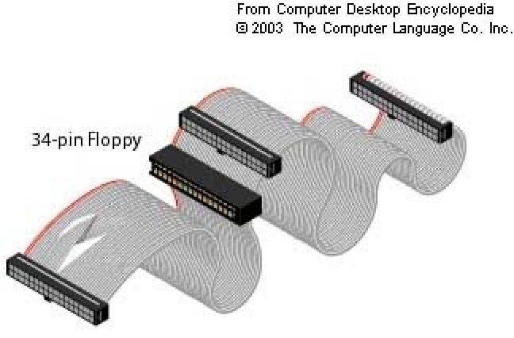Floppy Disk Drive Cable